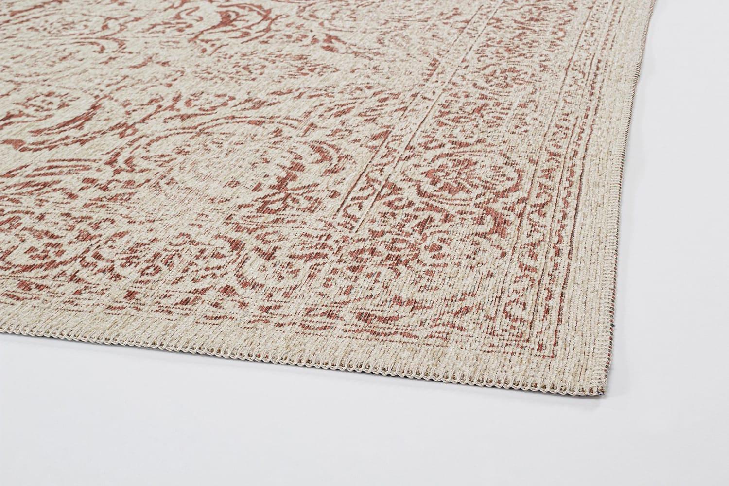 mutoni Tapis Nora rouge crème 160x230  