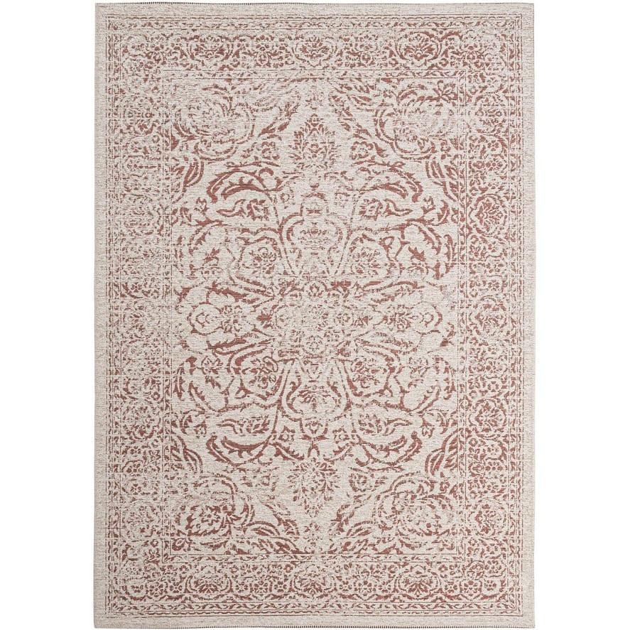 mutoni Tapis Nora rouge crème 160x230  