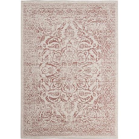 mutoni Tapis Nora rouge crème 160x230  