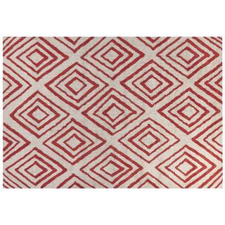 Beliani Tapis en Coton Moderne HASKOY  