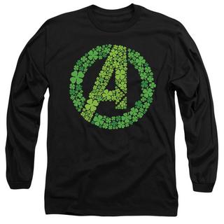 AVENGERS St Patricks Day Langarm T-Shirt  