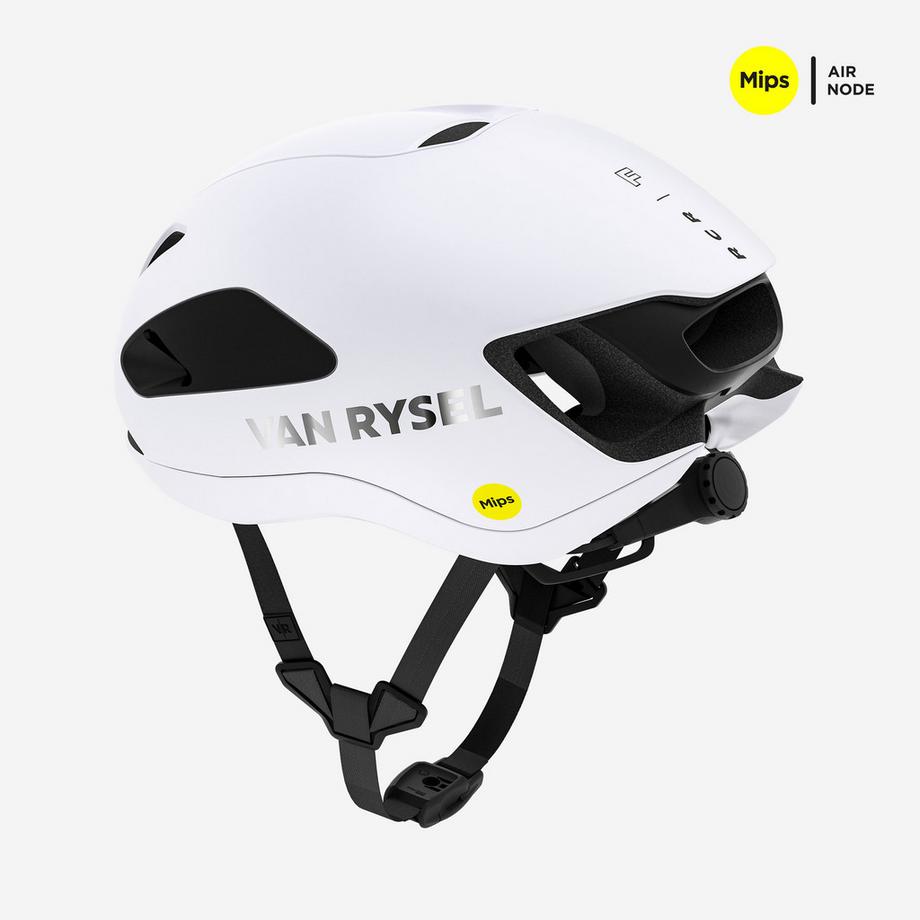 VAN RYSEL  Casque de vélo route aéro RCR-F mips blanc 