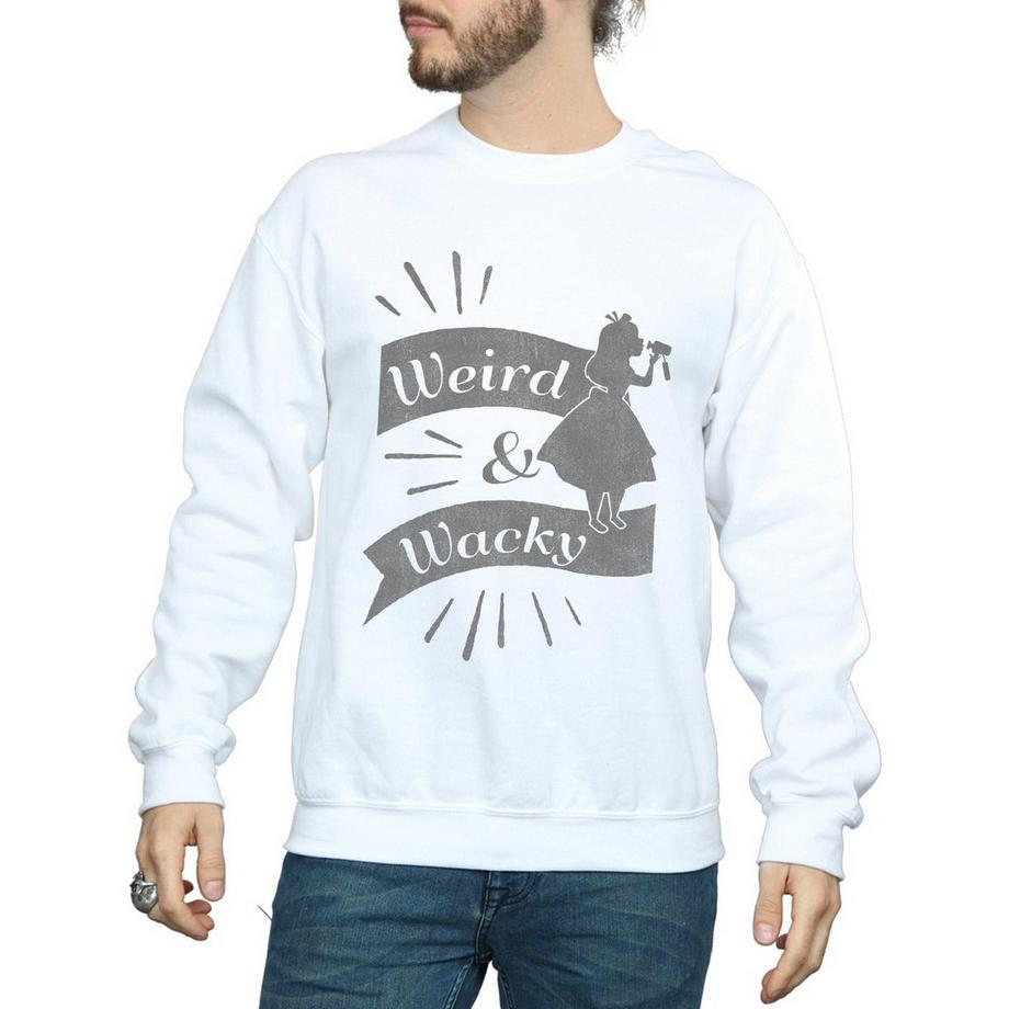 Disney Alice Im Wunderland Weird And Wacky Sweatshirt  