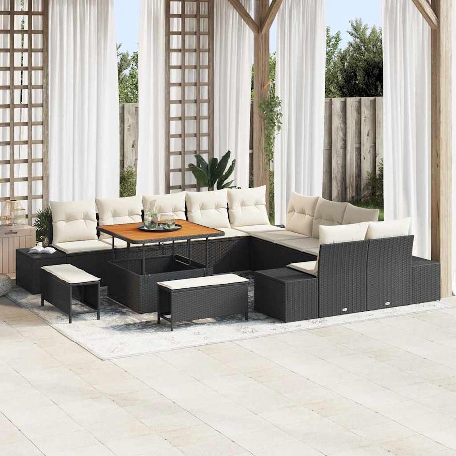 VidaXL Arredamento da Giardino Polyrattan  