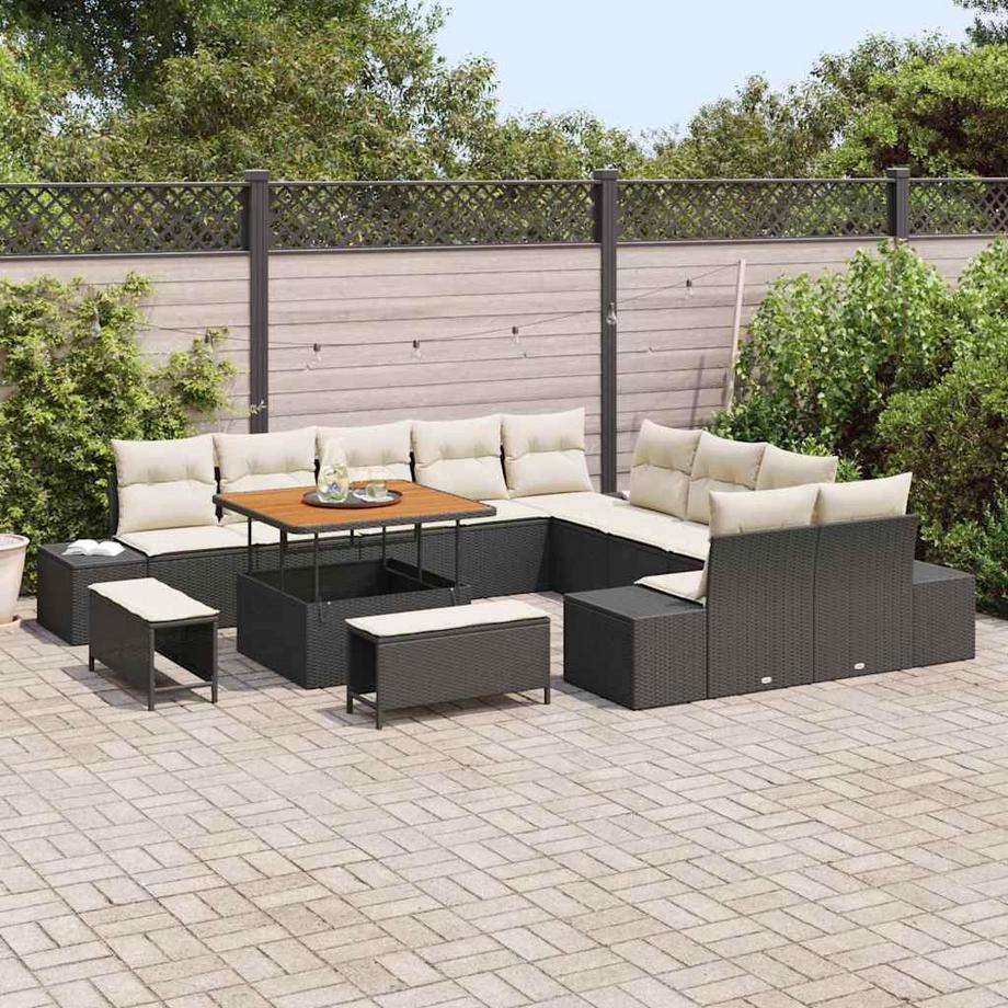 VidaXL Arredamento da Giardino Polyrattan  