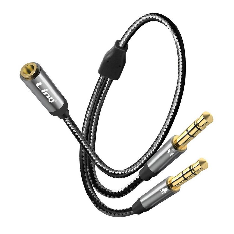 Avizar  Adaptateur Jack 3.5mm Audio et Casque 