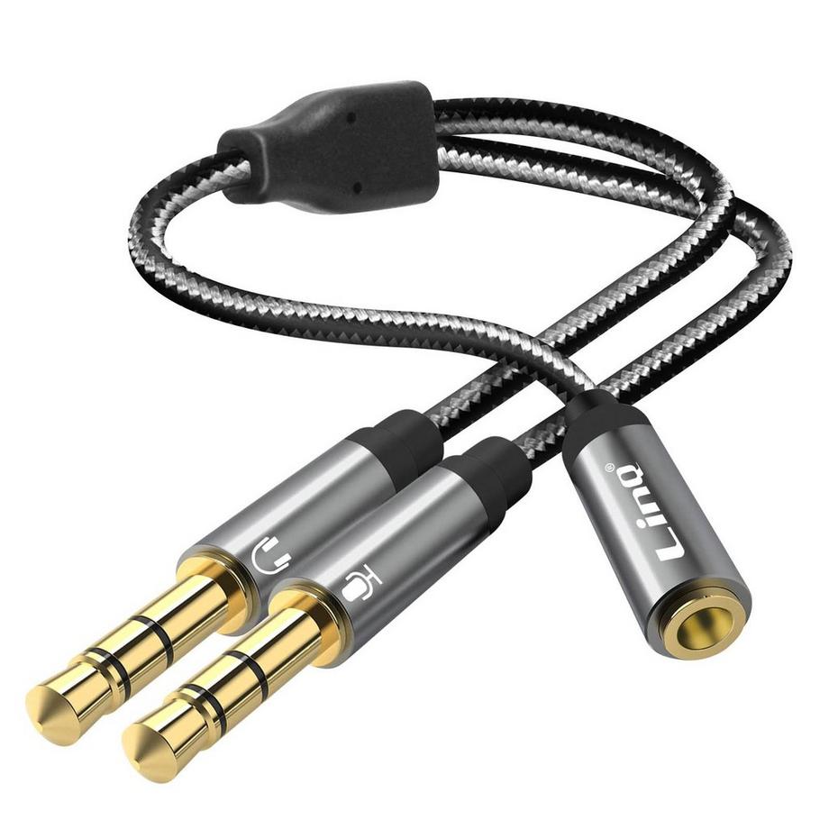 Avizar  Adaptateur Jack 3.5mm Audio et Casque 