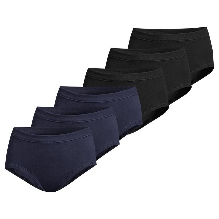 Feinripp lot de 6  - culottes taille haute