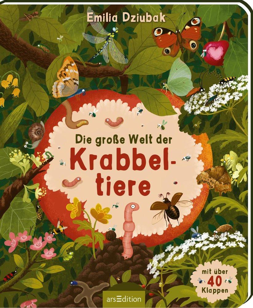 Die große Welt der Krabbeltiere Dziubak, Emilia (Illustrationen); Jäger, Andreas (Übersetzung) Copertina rigida 