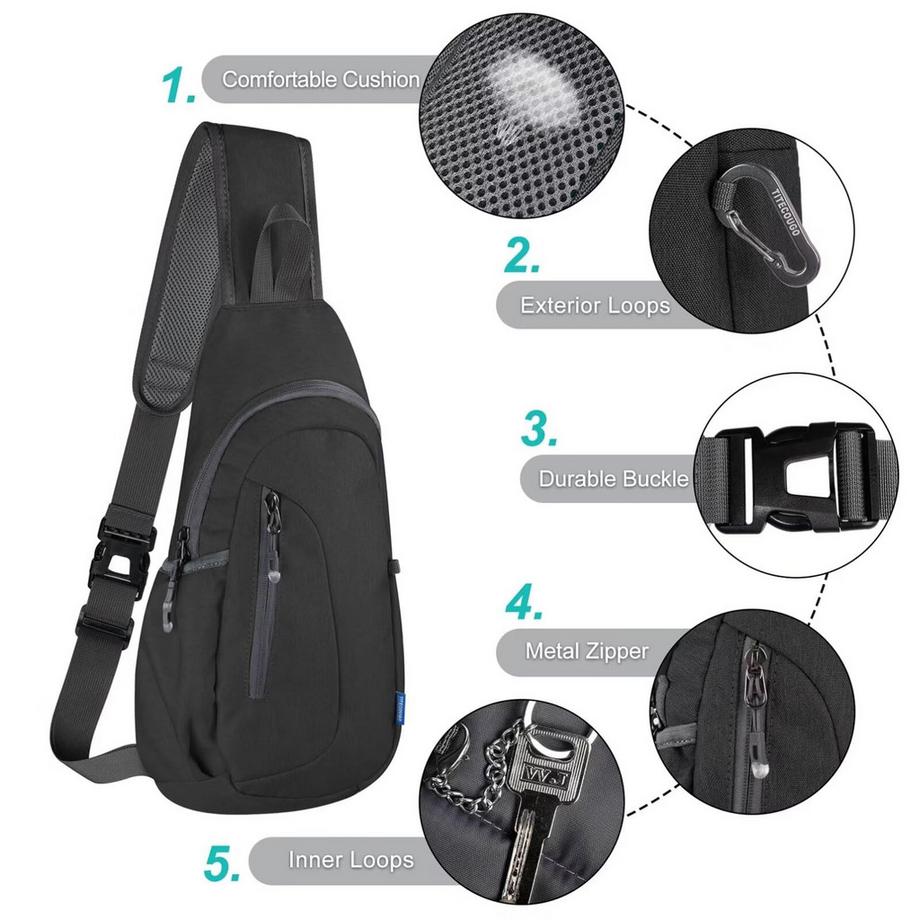 Only-bags.store Elegante Borsa a Tracolla con 2 Spallacci Larghi Staccabili e Tasca per Telefono con Catena  