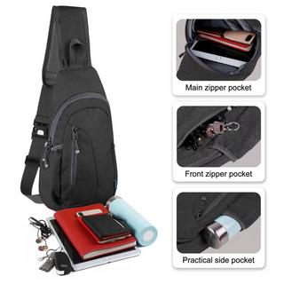 Only-bags.store Elegante Umhängetasche mit 2 abnehmbaren breiten Schulterriemen und Kette Handytasche  