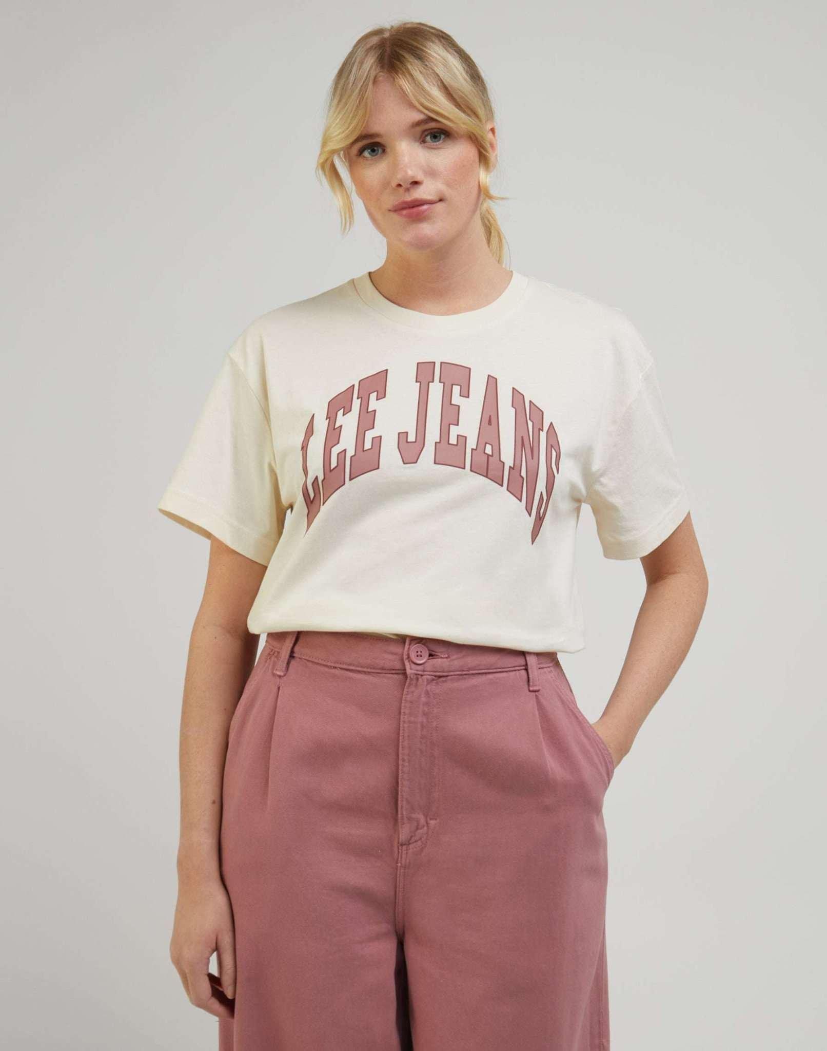 Lee  T-shirt donna a girocollo Lee 