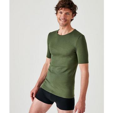 Tee-shirt col rond, manches courtes, chaleur Medium 3.