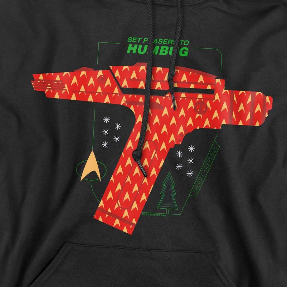Star Trek Phaser Set To Humbug Kapuzenpullover  