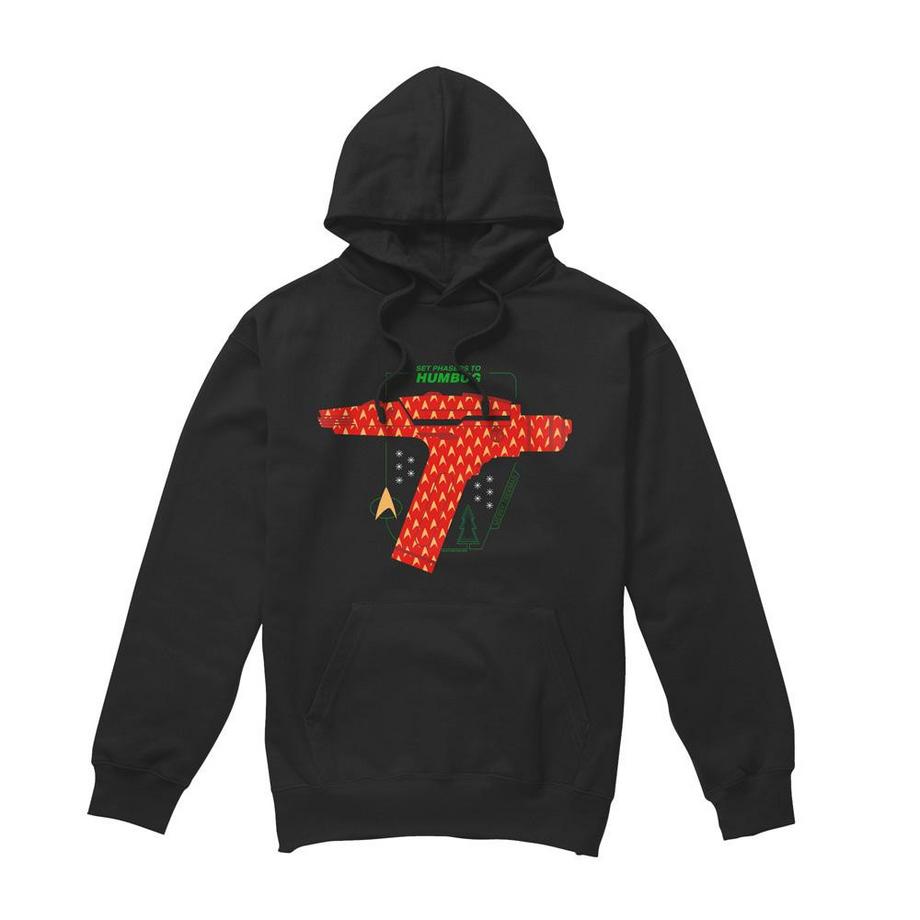 Phaser Set To Humbug Kapuzenpullover  Weihnachtliches Design