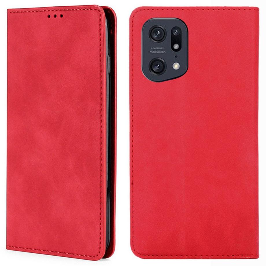 OPPO Find X5 Pro - Stand Flip Case Cover nero