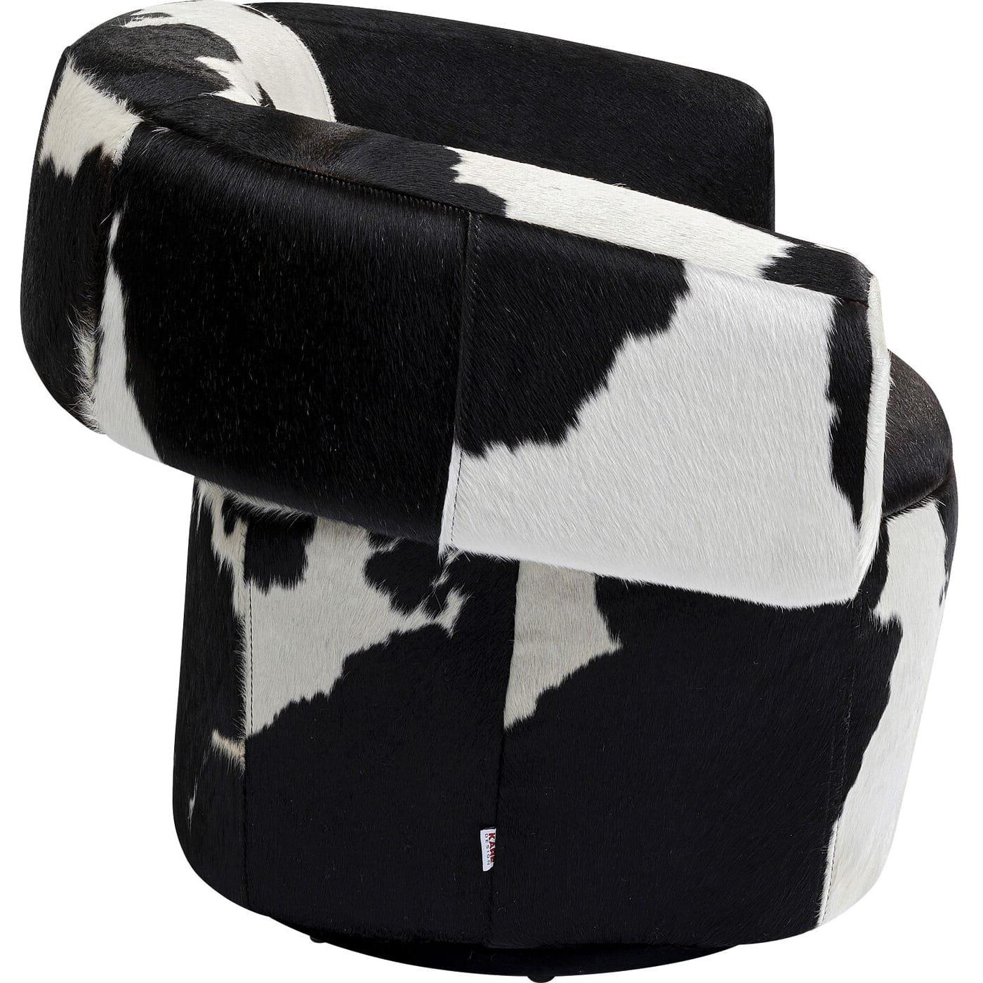 KARE Design Drehsessel Maye Cow  