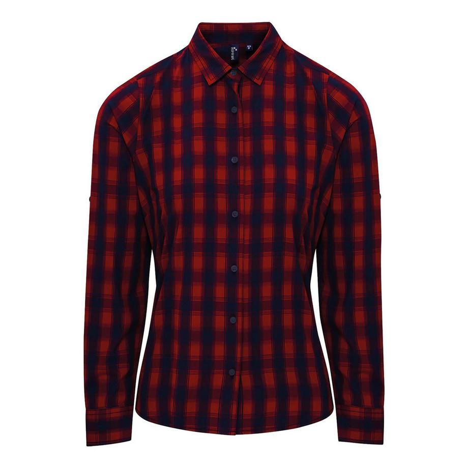 Mulligan Camicia A Quadri Manica Lunga