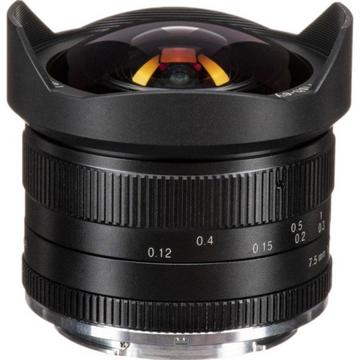 7Artisans 7,5 mm f2.8 APS-C (Sony E) Silver