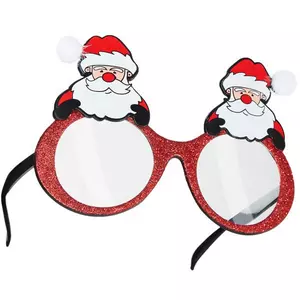 Spassbrille Weihnachtsmänner