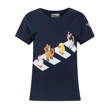 Crossy Road Official Character Crossing Kurzarm TShirt