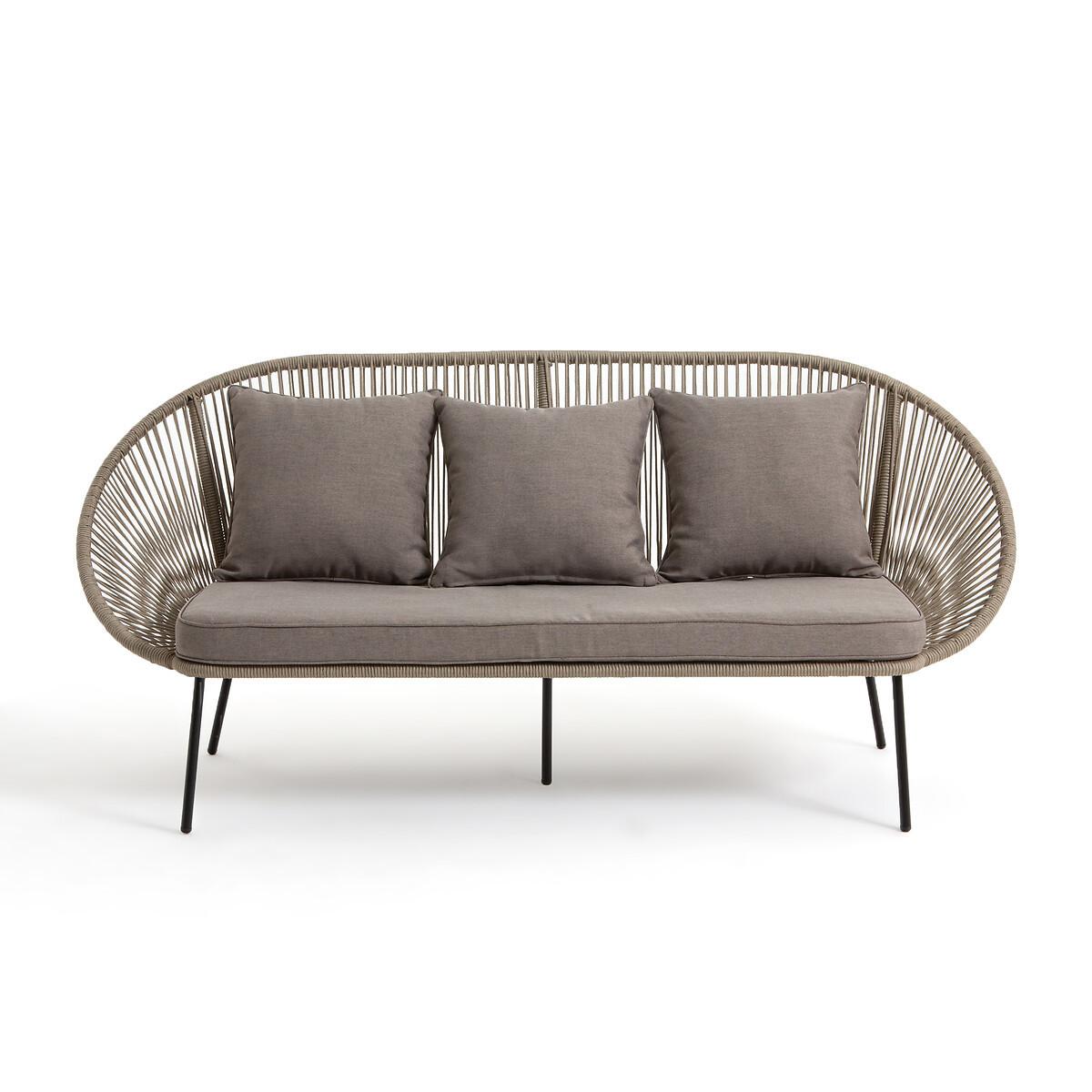 La Redoute Intérieurs Outdoor-Sofa Jiraya für 3 Personen  