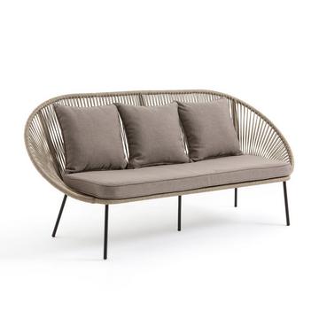 Outdoor-Sofa Jiraya für 3 Personen