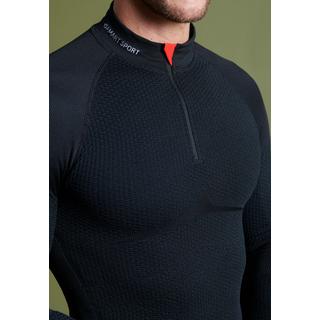 Damart Energy Thermolactyl T-Shirt Collo Zip Grado di Calore 4  