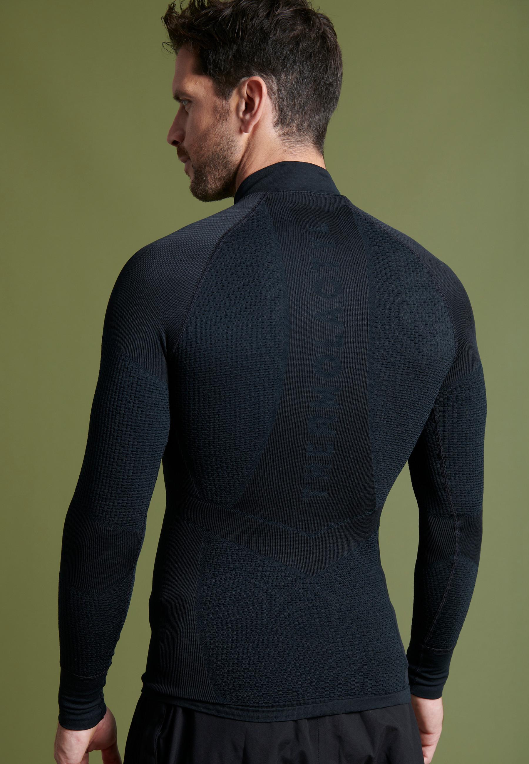 Damart Energy Thermolactyl T-Shirt Collo Zip Grado di Calore 4  