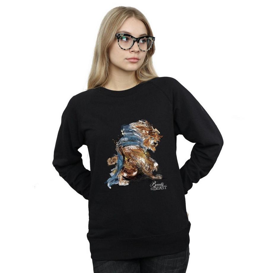 Disney Beauty And The Beast Sweatshirt Imprimé  