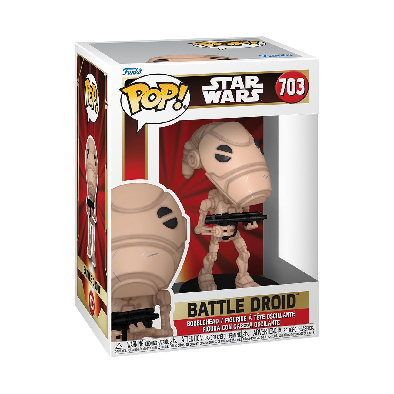 Funko  POP - Movies - Star Wars - 703 - Battle Droid 