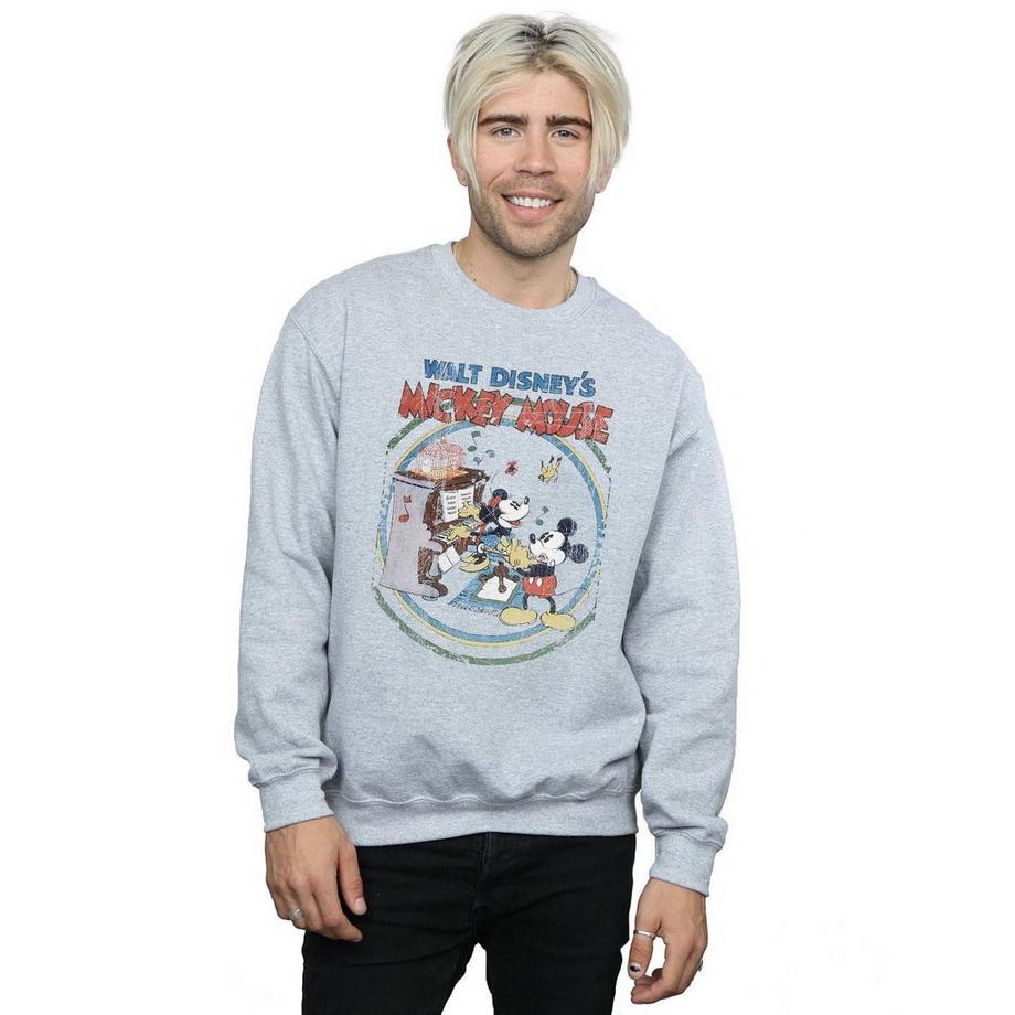 Disney Mickey Mouse Bedrucktes Sweatshirt  