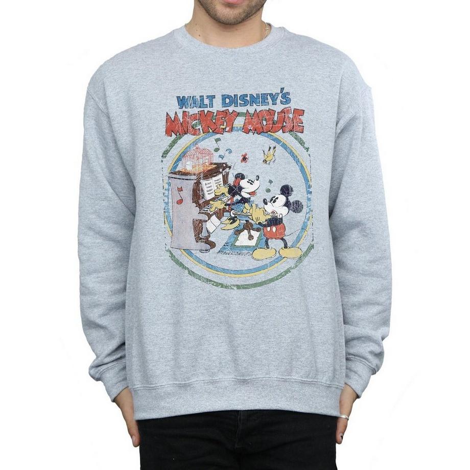 Disney Mickey Mouse Bedrucktes Sweatshirt  