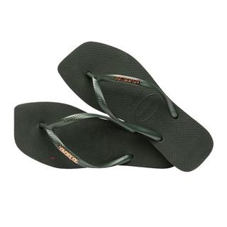 havaianas  Slim Square Logo Metallic 