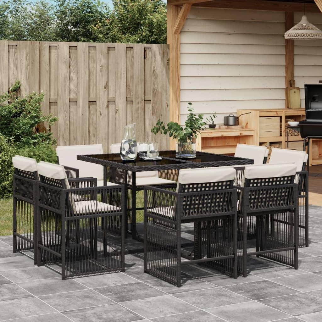 VidaXL Garten essgruppe poly-rattan  