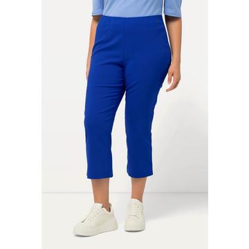 Pantalon en bengaline stretch, longueur 3/4 et taille élastique