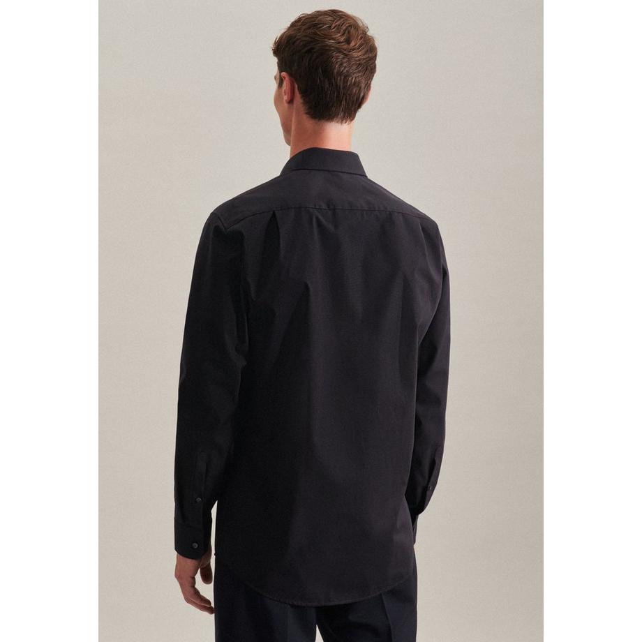 Seidensticker Business Hemd Regular Fit Langarm Uni  