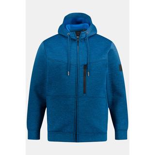 JP1880  Hoodiejacke, FLEXNAMIC®, Workwear, Scuba, Kapuze, 4 Taschen 