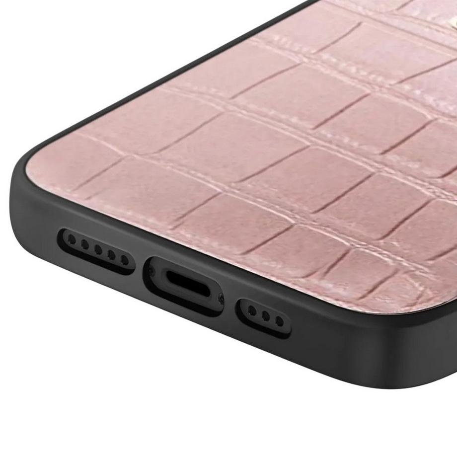 GUESS  Cover per iPhone 13 Pro PU Croco 