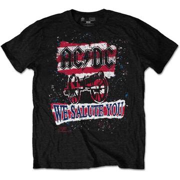 ACDC We Salute You Stripe TShirt