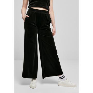 pantaloni da donna  high waist straight velvet