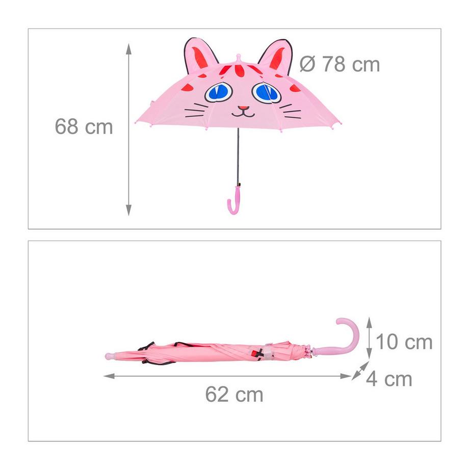 B2X  Kinderschirm "Katze" 