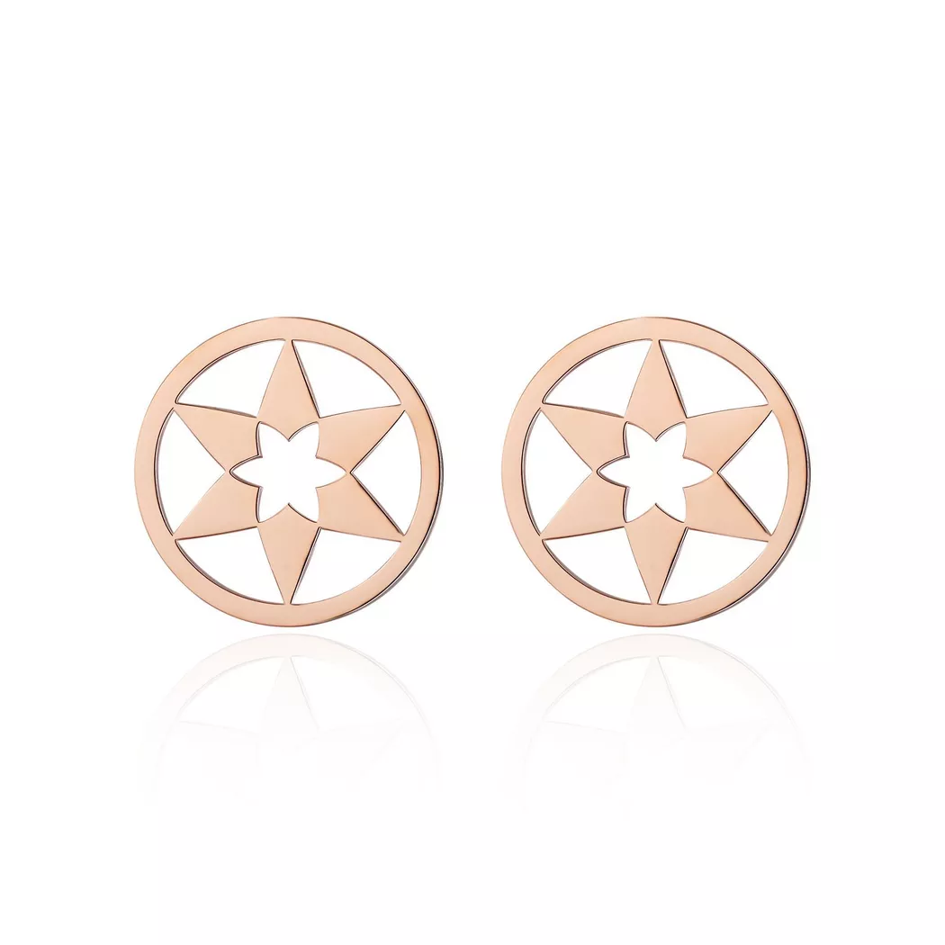 AILORIA -  Ohrstecker, 10mm, Roségold