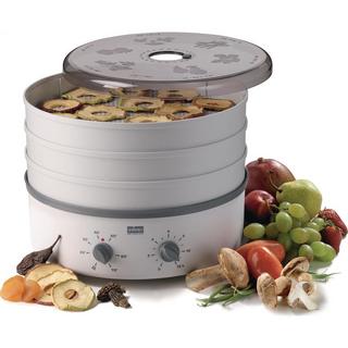 Stöckli Disidratatore dörrex grigio 3 griglie in plastica 230V, con timer  