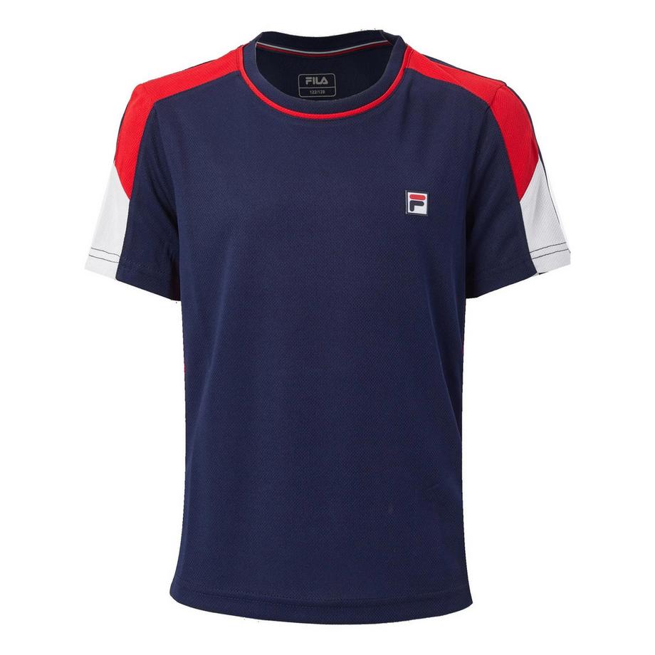 T-SHIRT GABRIEL NAVY/RED BOY