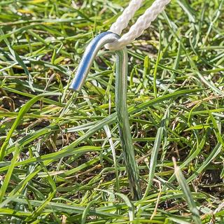 Pricenet  Piquet de tente 30cm métal avec oeil ouvert 