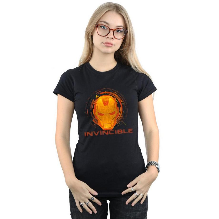 MARVEL Invincible Iron Man T-Shirt Stampa Grafica  