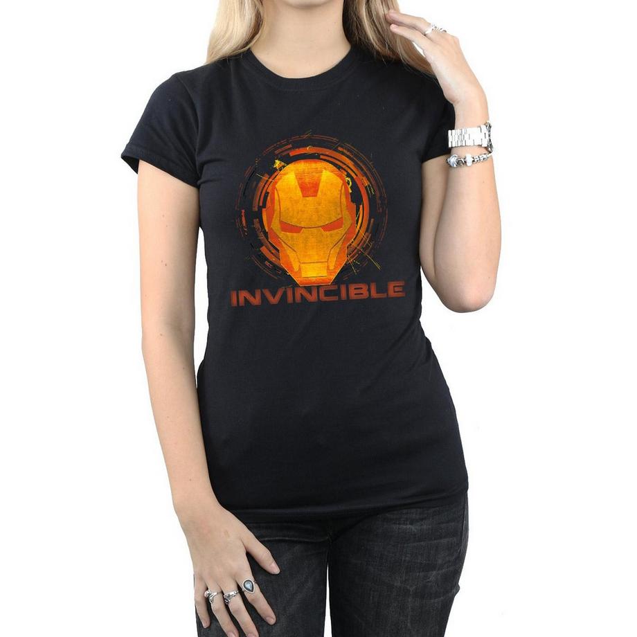 MARVEL Invincible Iron Man T-Shirt Stampa Grafica  