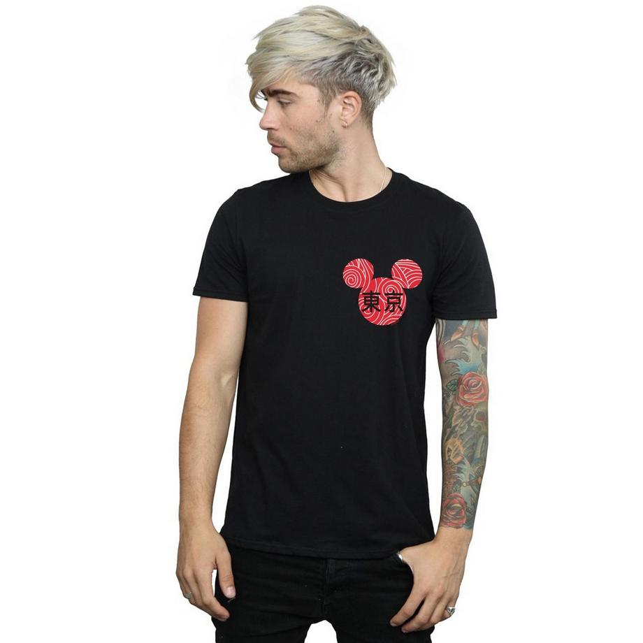 Disney Mickey Mouse Tokyo T-Shirt Stampata  