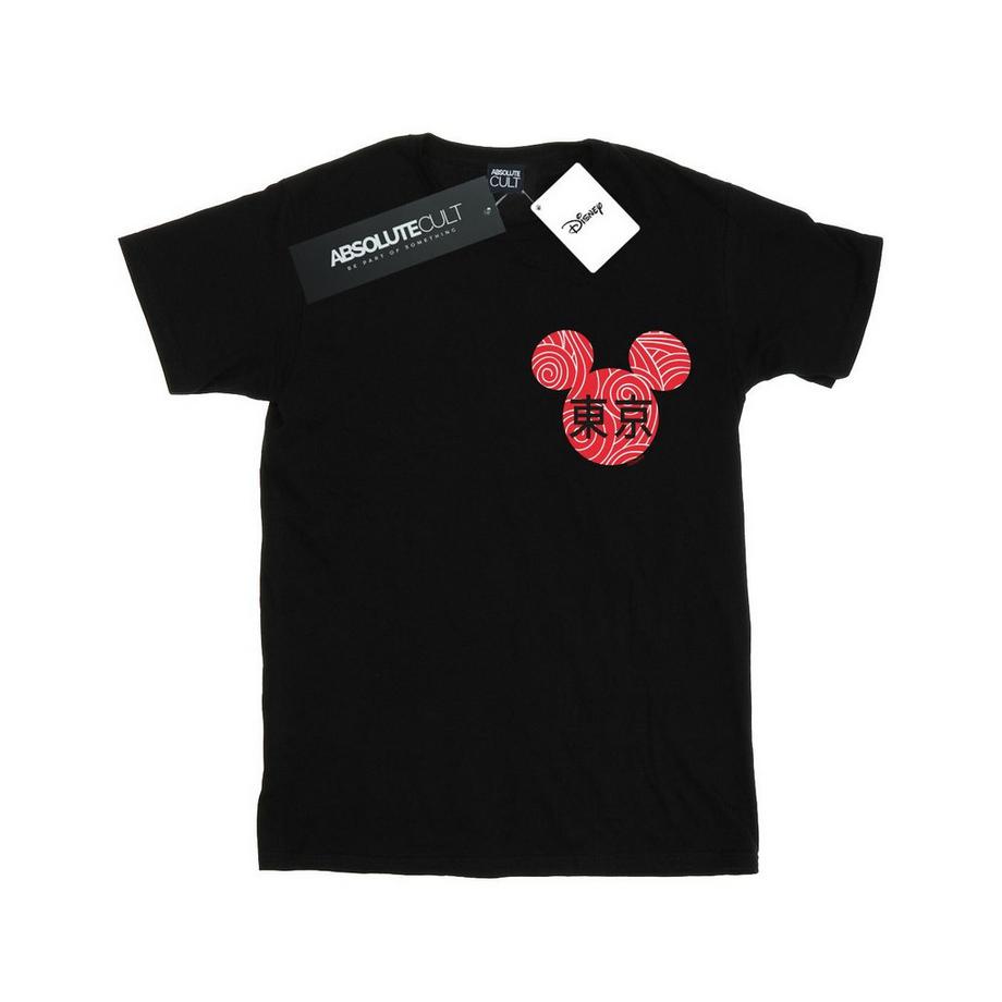 Disney Mickey Mouse Tokyo T-Shirt Stampata  